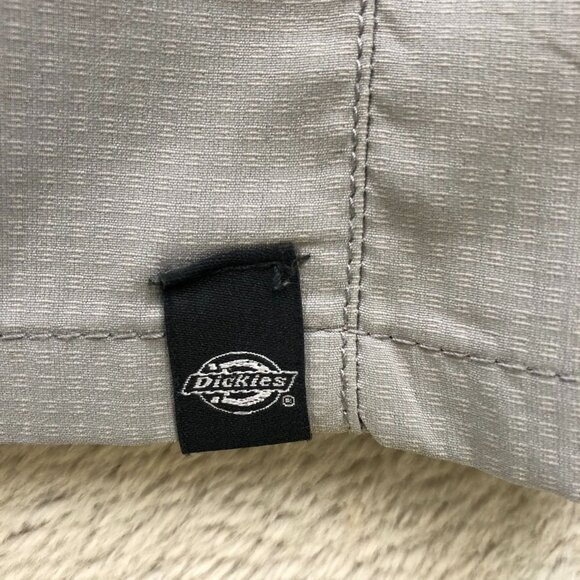 Dickies Mens Shirt Size XL Performance System Short Sleeve Outdoors Gray Classic - Picture 7 of 9